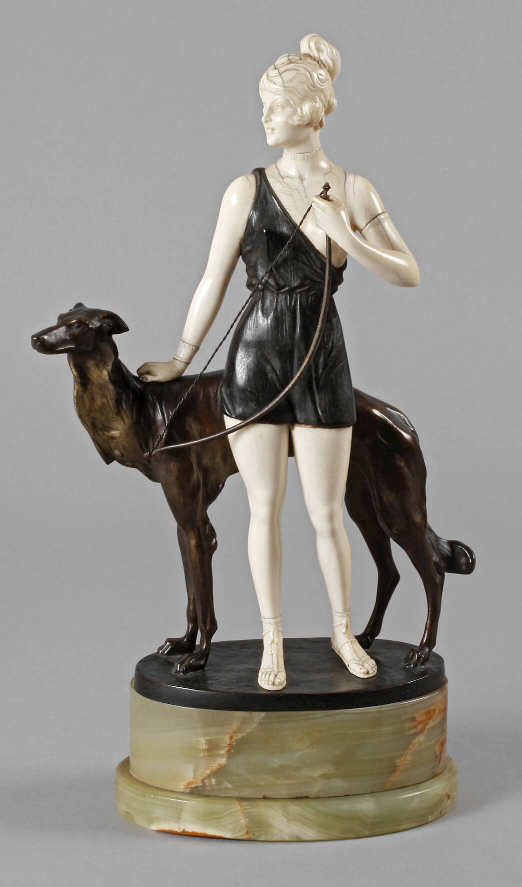 Brono Zach, Diana mit Barsoi