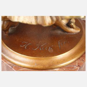 Hans Keck, Flamenco-Tänzerin