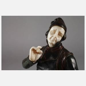 A. Ermler, Chryselephantin "Der Kellermeister"