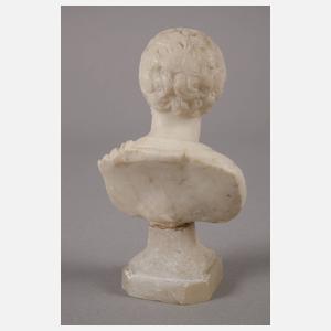 Kleine Marmorbüste