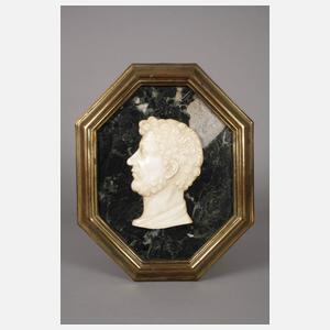 Paar antikisierende Herrenportraits