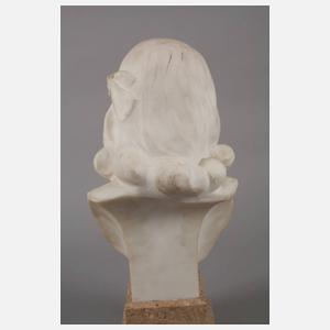 Mädchenbüste Marmor
