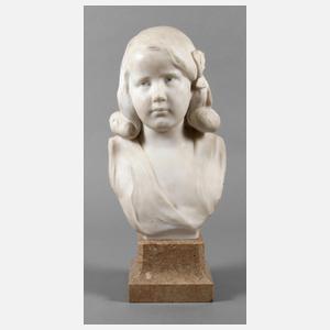 Mädchenbüste Marmor