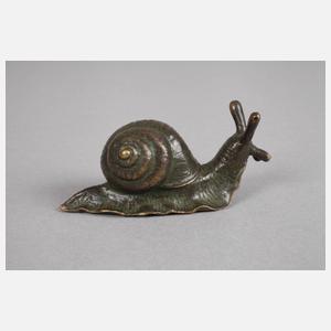 Bronze Schnecke