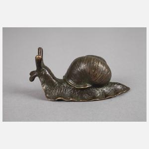 Bronze Schnecke