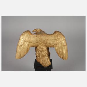 Adler auf Kugel