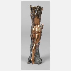 Gilbert Kruft, Bronzevase "Daphne"