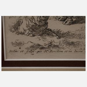 Nicolaes Pietersz. Berchem, Viehweide