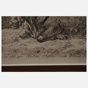 Nicolaes Pietersz. Berchem, Viehweide