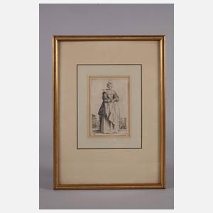 Jacques Callot, Elegante Dame