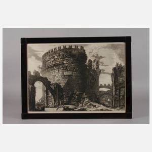 Giovanni Piranesi, Grabmal der Cecilia Metella