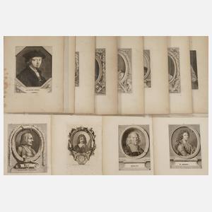 Konvolut Portraitgrafiken