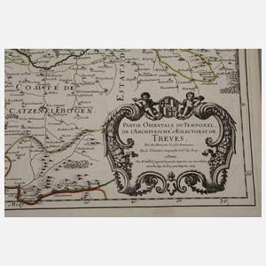 Kupferstichkarte Gebiet Koblenz–Wiesbaden