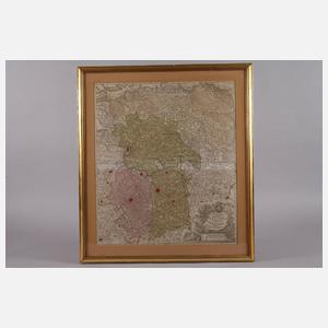 Tobias Konrad Lotter, Karte Herzogtum Brabant