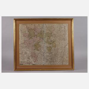 Johann Baptist Homann, Karte Lothringen