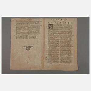 Willem Blaeu, Karte Gebiet Valencia