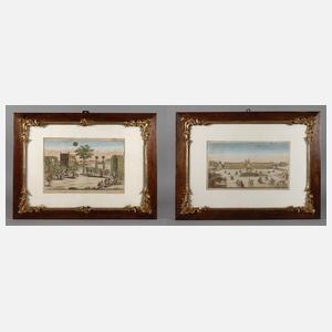 Paar Guckkastenblätter