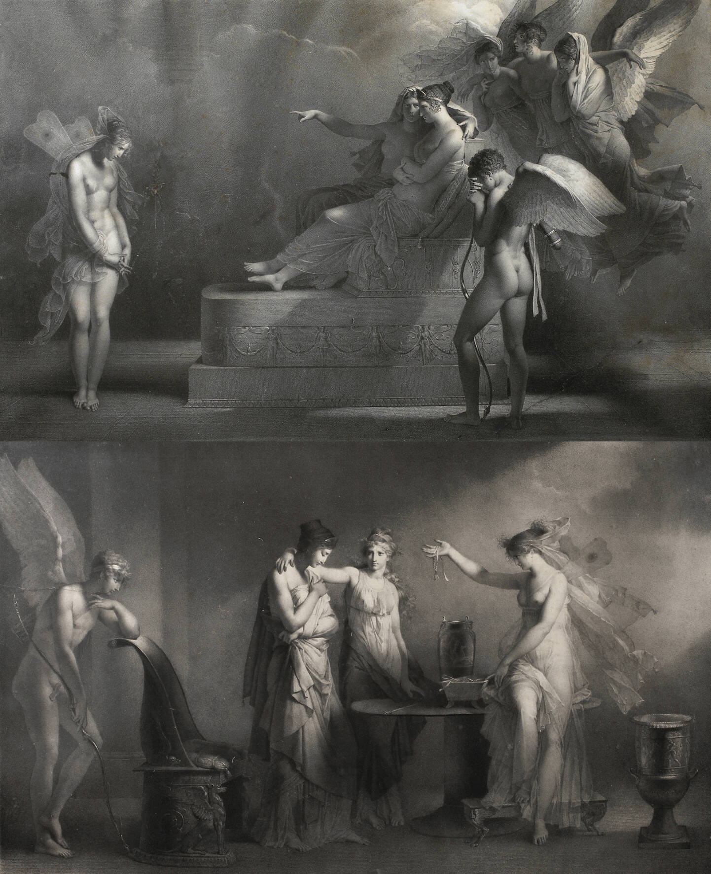 Mathieu Barathier, Mythologische Darstellungen