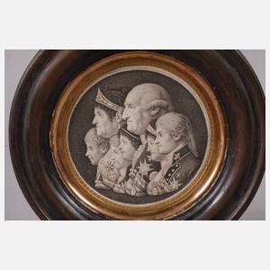 Antoine Cardon, Der König von Spanien mit Familie