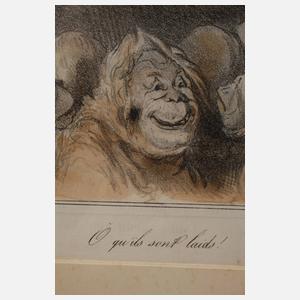 Daumier, "O qu'ils sont laids!"