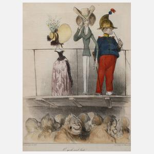 Daumier, "O qu'ils sont laids!"