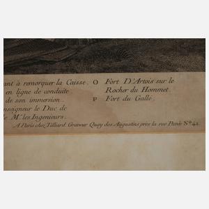 Pierre Fréret, Ausbau des Hafens von Cherbourg