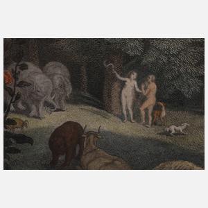 James Heath und Samuel Middiman, "Adam und Eva"