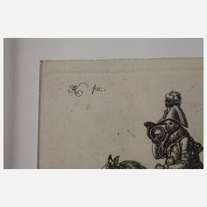 Johann Adam Klein, Neujahrsgraphik 1817