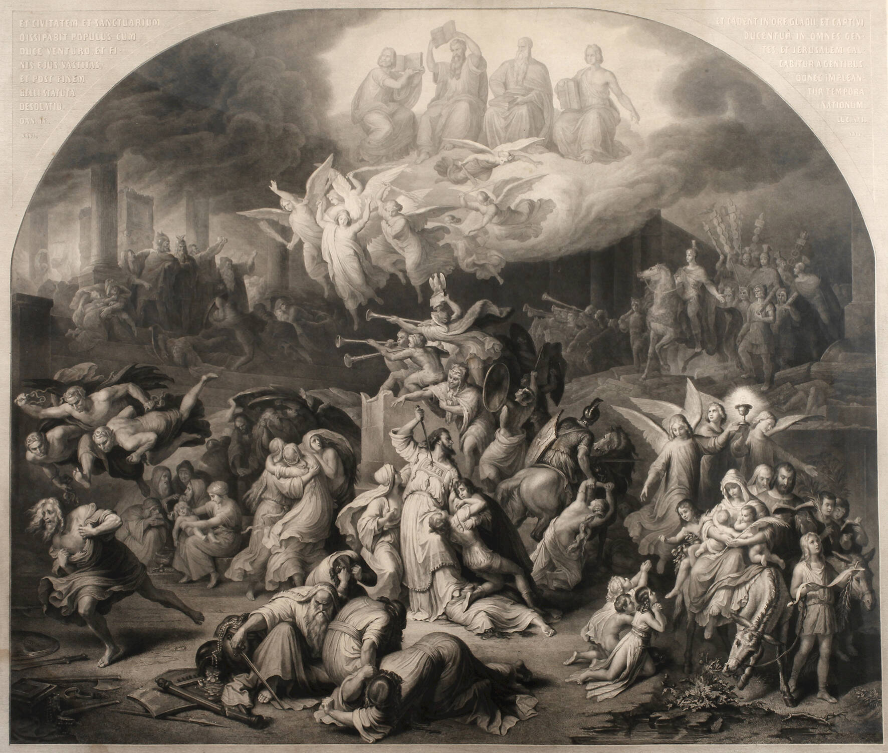 Heinrich Merz, „Zerstörung Jerusalems“
