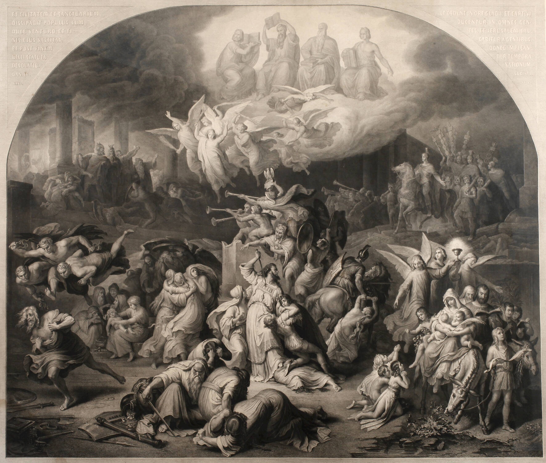 Heinrich Merz, „Zerstörung Jerusalems“