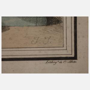 Charles Motte, Paar im Interieur