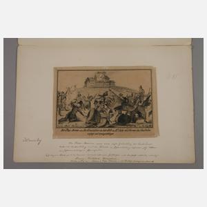 Karikatur Piusverein