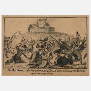 Karikatur Piusverein