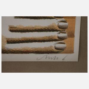 Prof. Horst Antes, "Kopffüßler mit Reifen"