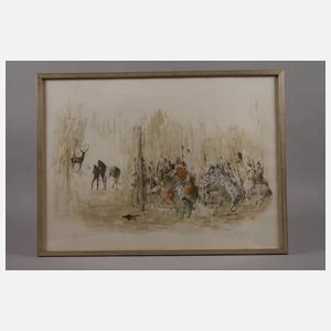 Otto Bachmann, Fantastische Jagdgesellschaft