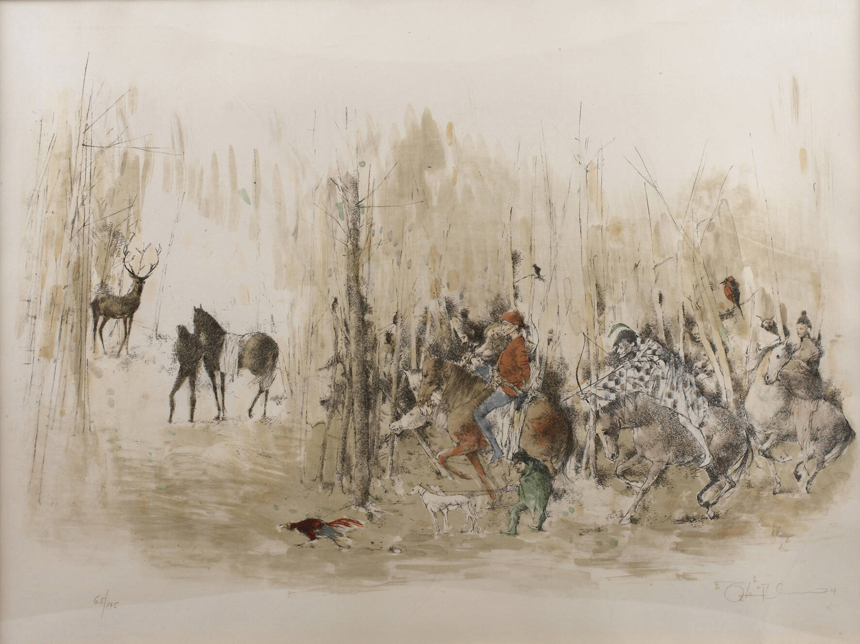 Otto Bachmann, Fantastische Jagdgesellschaft