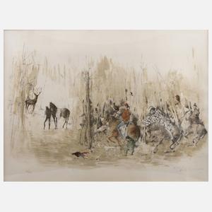 Otto Bachmann, Fantastische Jagdgesellschaft