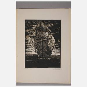 Albert Banska, Drei Holzschnitte