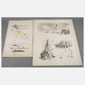 Prof. Fritz Behn, Zyklus "Afrikanische Visionen"