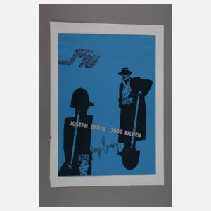 Josef Beuys Plakat "FIU 7000 Eichen"