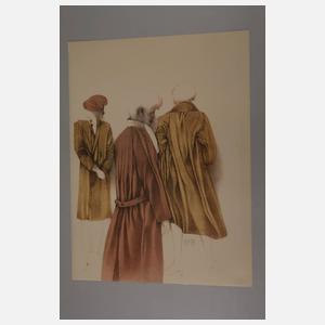 Bruno Bruni, Drei Frauen