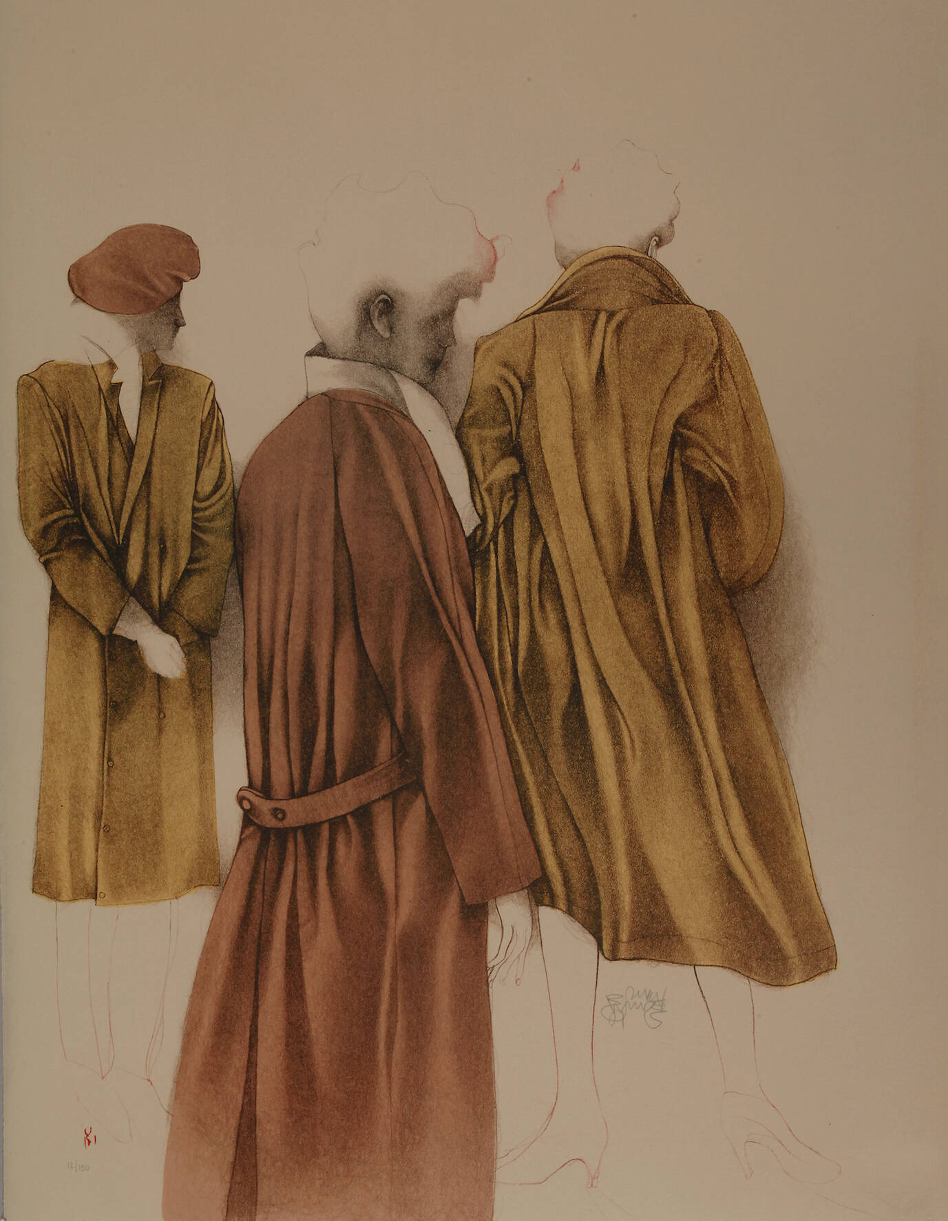 Bruno Bruni, Drei Frauen