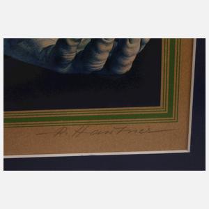 Prof. Rudolf Hausner, "Wandertag 3. b."