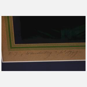 Prof. Rudolf Hausner, "Wandertag 3. b."