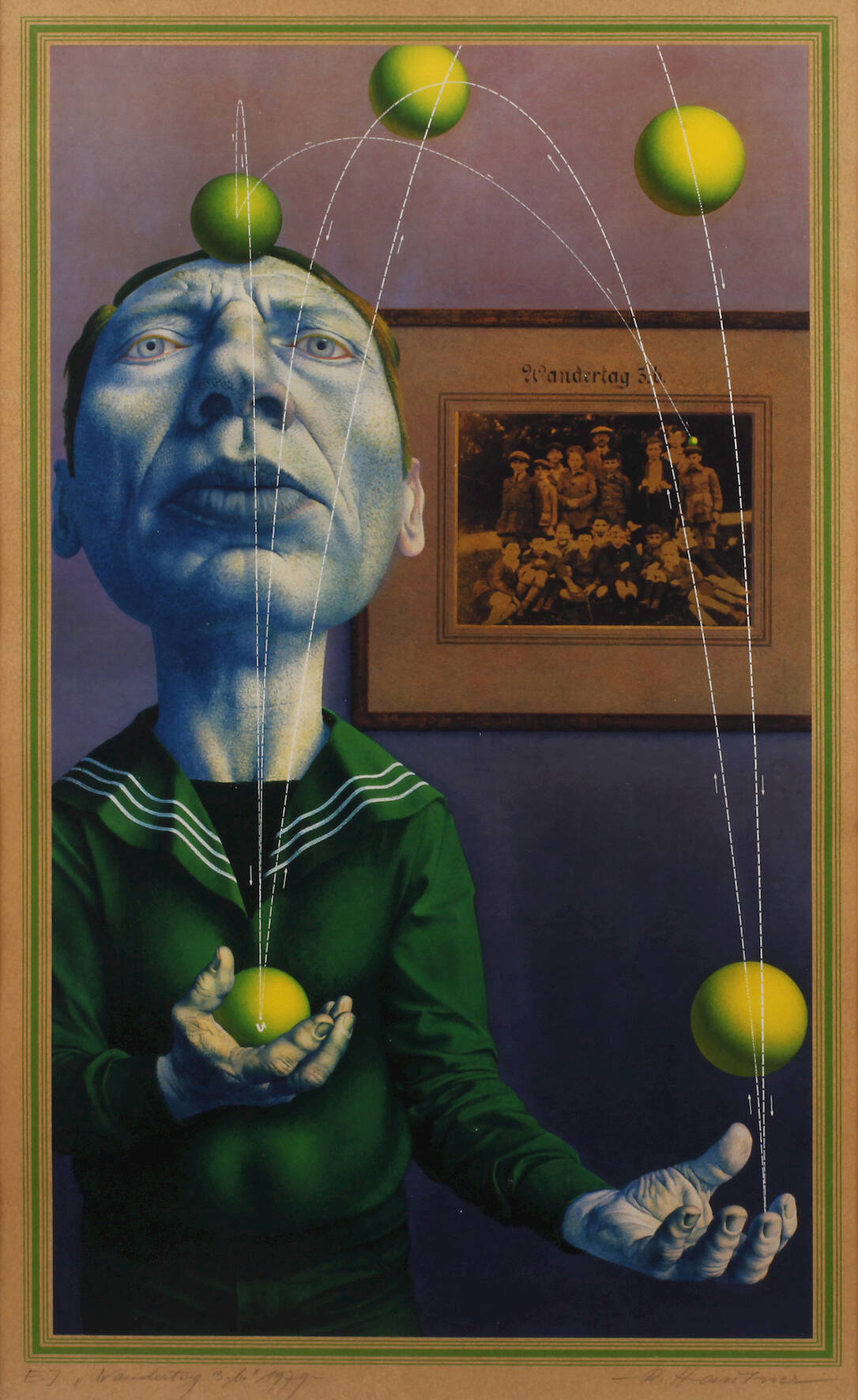 Prof. Rudolf Hausner, "Wandertag 3. b."