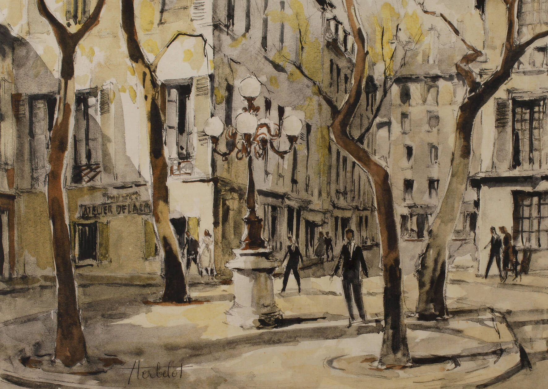 Franz Herbelot, "La Glace Furstenberg"