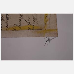 Horst Janssen, Sammlung handsignierte Plakate