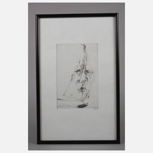 Horst Janssen, Selbstbildnis