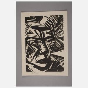 Prof. Max Kaus, "Selbstbildnis"