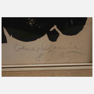 Werner Klemke, Stehende mit Früchten